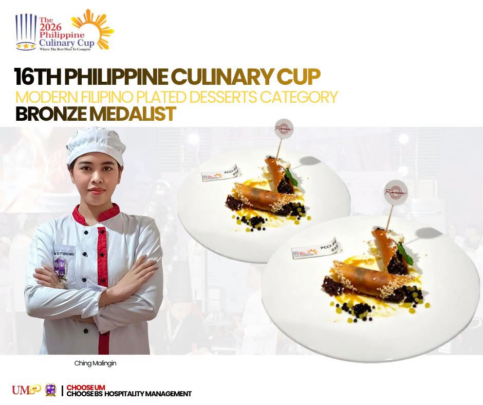 UM-CHE Wins Medals at 16th Philippine Culinary Cup 2026